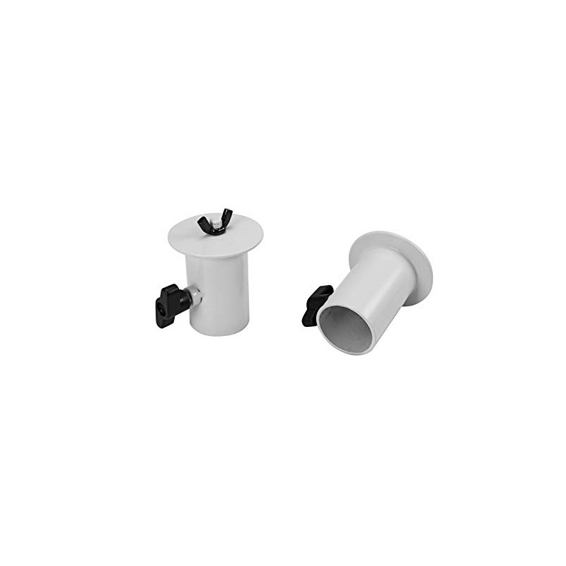 OMNITRONIC BOB-4 Tripod Sleeve White Pack of 2 | Adapter