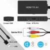 Gomia Hdmi Un Convertidor De Rca, Hdmi Av Compuesto Un