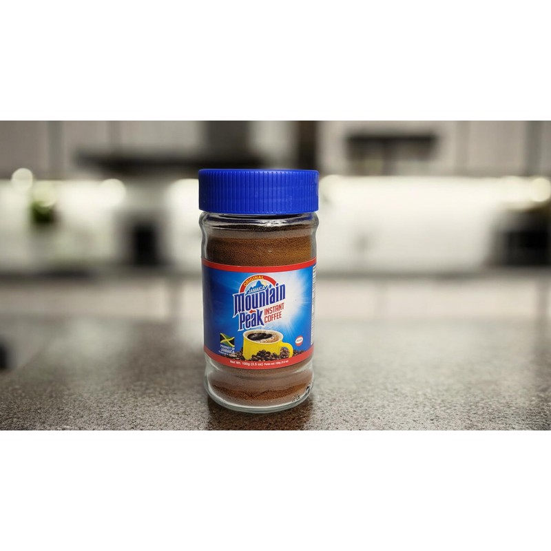 Mountain Peak Instant Coffee – Bold and Smooth Jamaican Blend