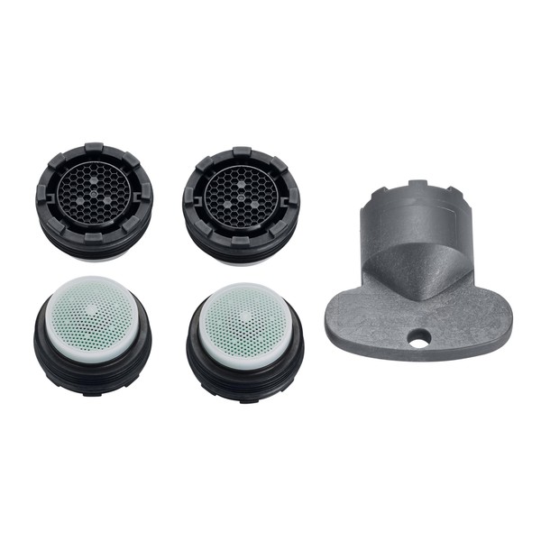 Perlator® Water-Saving Screw-In Jet Regulator with Key M21.5 x 1