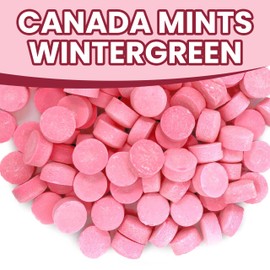 Canada Mints Pink Wintergreen Bulk Gifts For Mother's Day - 2 Pounds Approx 265 Pink Candy Melts - Perfect For Mother's Day Gift Baskets For Mom