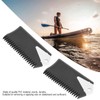 HilBeliFU 2Pcs Surfboard Wax Comb, PVC Surfboard Wax Scraper with