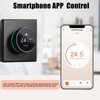 Irishom Smart WiFi Thermostat for Water/Gas Boiler, Programmable Button Control