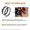 JEDELEOS Replacement Belt Set for Bissell Proheat DeepClean Essential Carpet