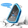 QBUC for Volkswagen Key Fob Cover with Keychain,Car Key Case