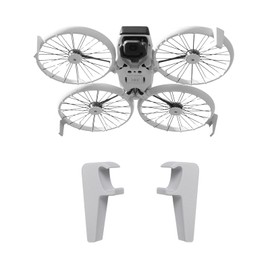 2 Stück Fahrwerk für DJI Flip Fahrwerkhalterung Hinten Landegestell Drohnenverlängerung, Fahrwerk, hintere Halterung Stativbeine Gimbal-Schutz Feste Halterung Stützbein