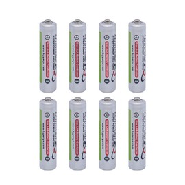 HYPERPS AAA Size Battery Placeholder Conductor Fake Dummy Battery Setup Shell(8-Pack)