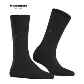 Burlington Bloomsbury Socks Opaque Warming Effect Virgin Wool, Black 3000.
