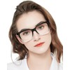 MARE AZZURO Large Reading Glasses 2.00+ Women Stylish Readers 100