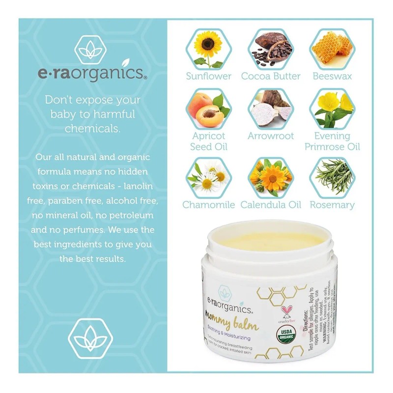Calmante Pezón Crema Para Las Madres Lactantes 100% Natural,