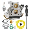 506450501 Carburetor with Tune up Kit for Husqvarna 135 140
