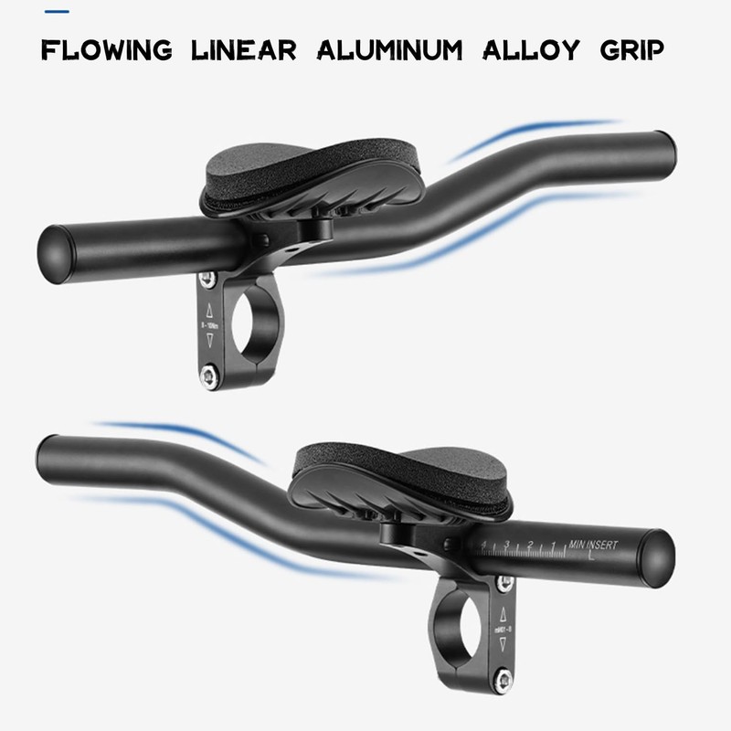 bangminda Bicycle Handlebar Attachment Bicycle Rest Handlebar TT Handlebar Attachment