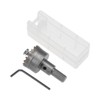 sourcing map 32mm Carbide Hole Cutter, Hole Saws for Stainless