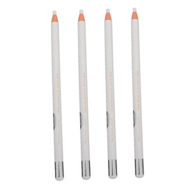 minkissy 4pcs White Eye Liner Pencil Waterproof Makeup Eyeliner Pen Eyebrow Makeup Tool for Women
