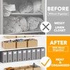 SpaceAid 9 Pack Bed Sheet Organizers and Storage, Foldable Sheet