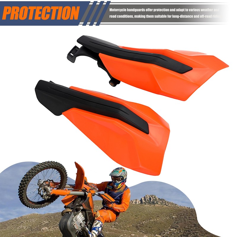 ABCERRSI Dirt Bike Handguards,Motorcycle Handle Protector Compatible with Universal EXC