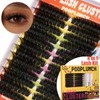 Eyelashes Beginner Friendly Clusters Kit Dramatic Eyelashes Extension Kit ,