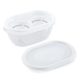 Collections Etc 3-Piece Easy-to-Use Double Egg Separator Set