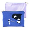 Naito Design Laboratory Futari Pouch, Chin Eel and Orca