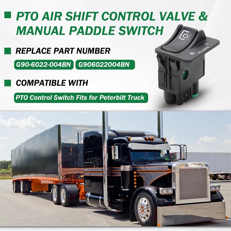 G90-6022-004BN Air Suspension Dump Valve Switch PTO Control Shift Lift