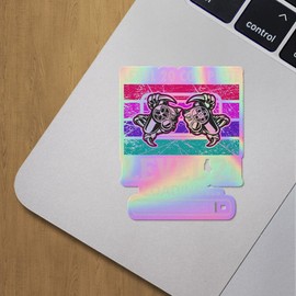 Holographic Decal Stickers of Level 20 Complete Level 21 Loading Premium Waterproof Vinyl Decal Stickers for Laptop Phone Accessory Helmet Car Window Mug Tuber Cup Door Wall Decoratio ANDVER3g93212HO