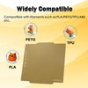 Creator 5 Build Plate Double Sided Textured Board Removable Heated