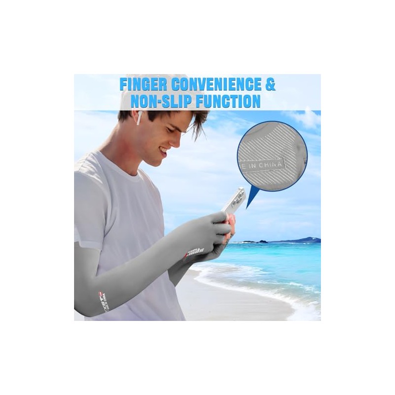 UV Protection Non-Slip Gloves for Outdoor Activities