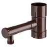 KADAX Rain Collector 80 mm, Rainwater Collector for Downpipe, Rain