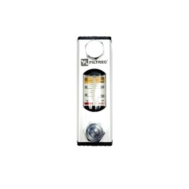 76mm Filtrec oil level indicator, M10 x 1.5 thread, with temperature gauge