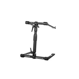 Headliner Gigastand USB+, Adjustable DJ Laptop Stand with Integrated USB-C Hub - Steel & Aluminum Construction, Foldable Design, Telescoping Neck - Perfect for DJs, Musicians, and Creators