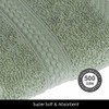 HOMESCAPES Sage Green Turkish Cotton Bath Sheet Super Soft Thick