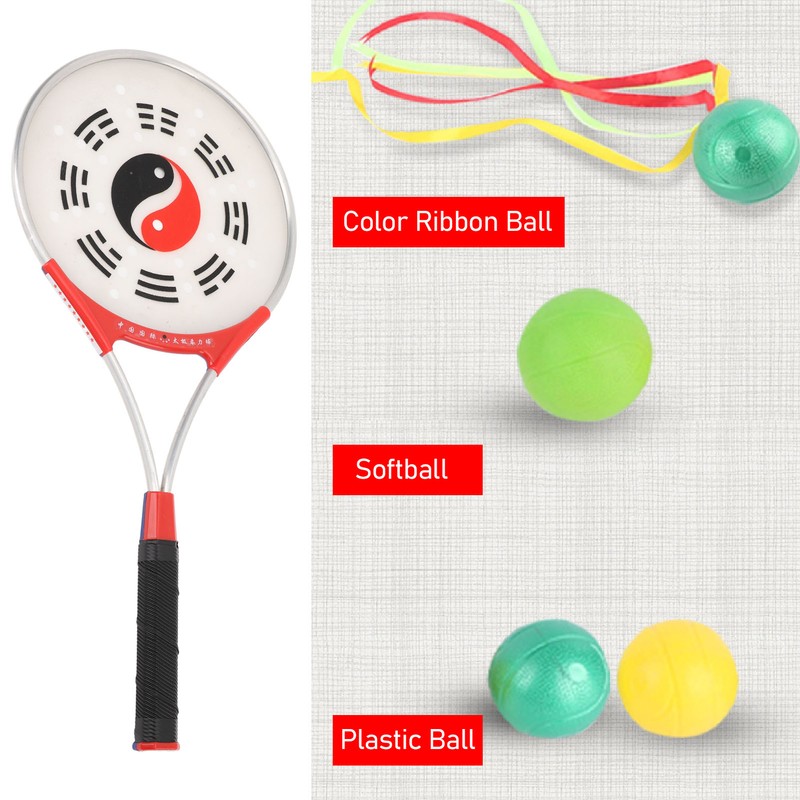 Tai Chi Racket Soft Lightweight Aluminium Alloy Tai Chi Ball