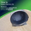 ZZHANFF 3/8 NPT Sewer Jetter Rotating Nozzle - Cutting Roots