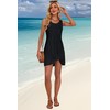 Halife Swim Cover Up for Women Soft Sleeveless Twist Basic