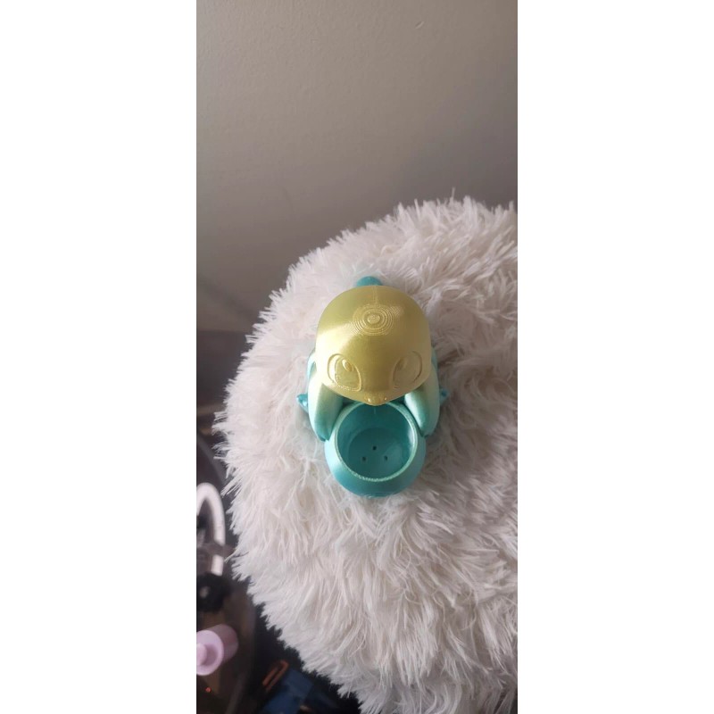 Pokémon Squirtle Planter 3D Printed