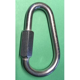 Stainless Steel 316 Pear Shape Quick Link 3/8" (10mm) Marine Grade