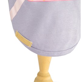 Pet Dog Clothes Apparel - Breathable T-Shirt 100% Cotton Outfits with Backpack for Dogs and Cats (Lavender, X-Large)