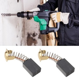 eMagTech 4x Demolition Hammer Drill Carbon 7 x 11 x 17 mm Compatible with Hikoki DH40MC