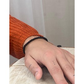 Lebensquelle Plus Mini Ball Bracelet, 4 mm, High-Quality Gemstone Bracelet, Gemstone