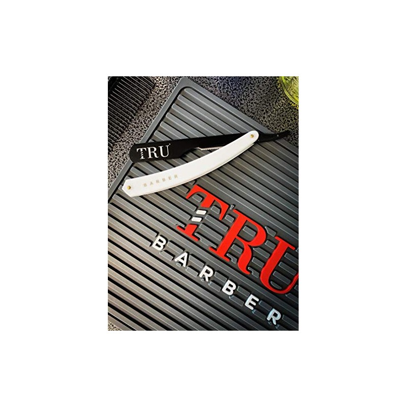 TRU BARBER Professional Barber Blade Straight Razor, Straight Blade Razor