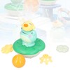 Electric Water Spray Toy Frog Bathtub Floating Water Sprinkler Shower