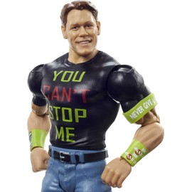 Mattel WWE Top Picks John Cena Action Figure, 6-inch Posable Collectible & Gift for Ages 6 Years Old & Up, Wave 1