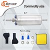DPHXF 12V Gasoline Inline High Pressure Fuel Pump ，200LPH High