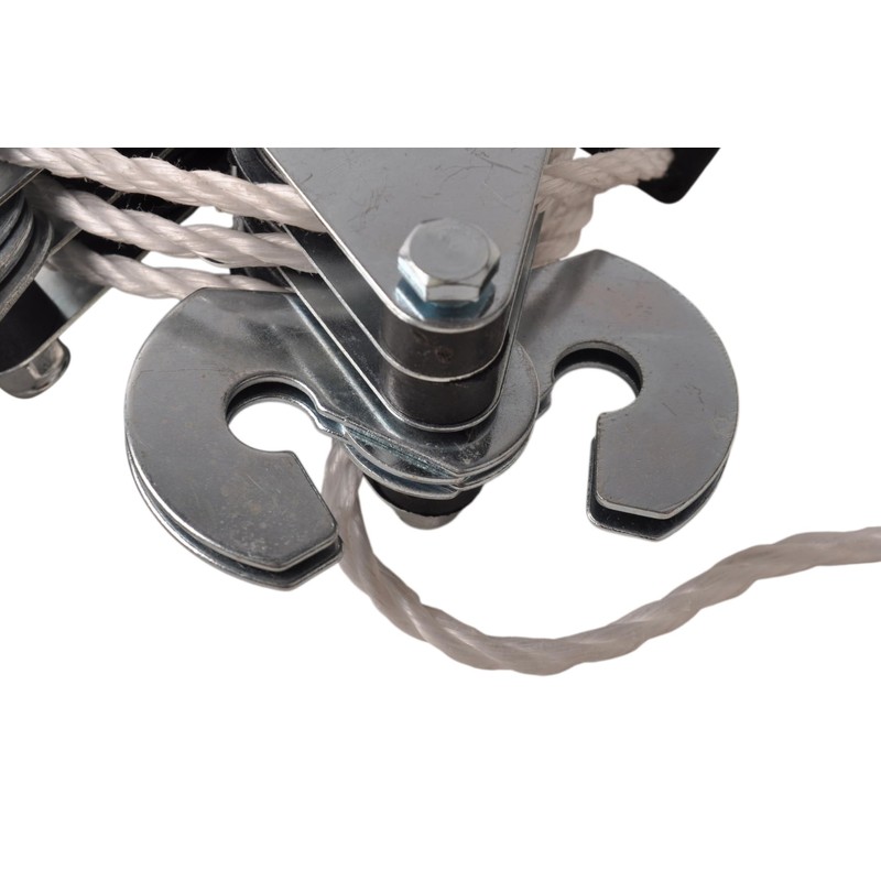 Pulley Load Capacity 180 kg 20 m Nylon Rope Six