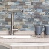 DICOFUN Distressed Wood Peel and Stick Backsplash Wall Tiles, 12"x12"