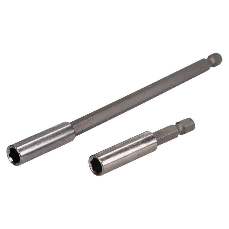 2pc Magnetic bit Screwdriver hex Adaptor Power bit Extension 60mm
