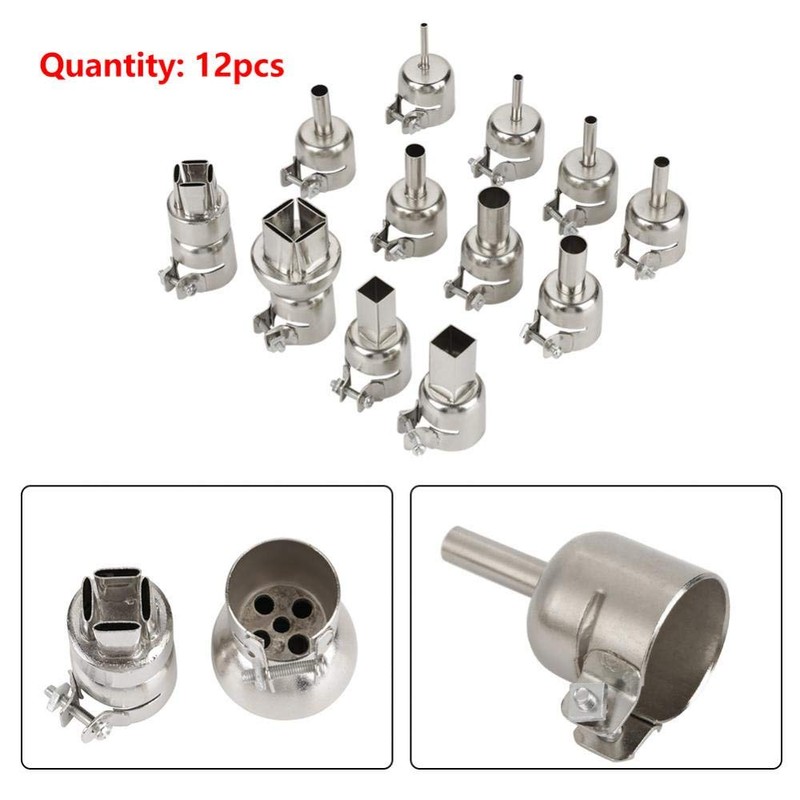 Heat Gun Nozzles Kit For 850 Hot Air Soldering Station