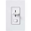 Lutron Skylark Dimmer Switch, Magnetic Low-Voltage 450-Watt/600 VA, Single-Pole, SLV-600P-WH,