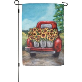 Primitives by Kathy Sunflowers Garden Flag