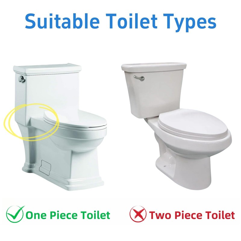 Banhey Toilet Flush Valve Assembly, 3 Inch, Compatible with One